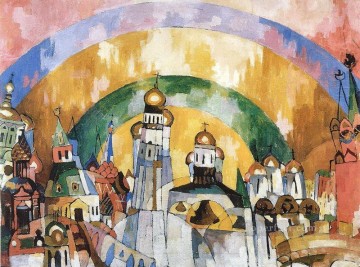 Artworks in 150 Subjects Painting - nebozvon skybell 1919 Aristarkh Vasilevich Lentulov cubism abstract